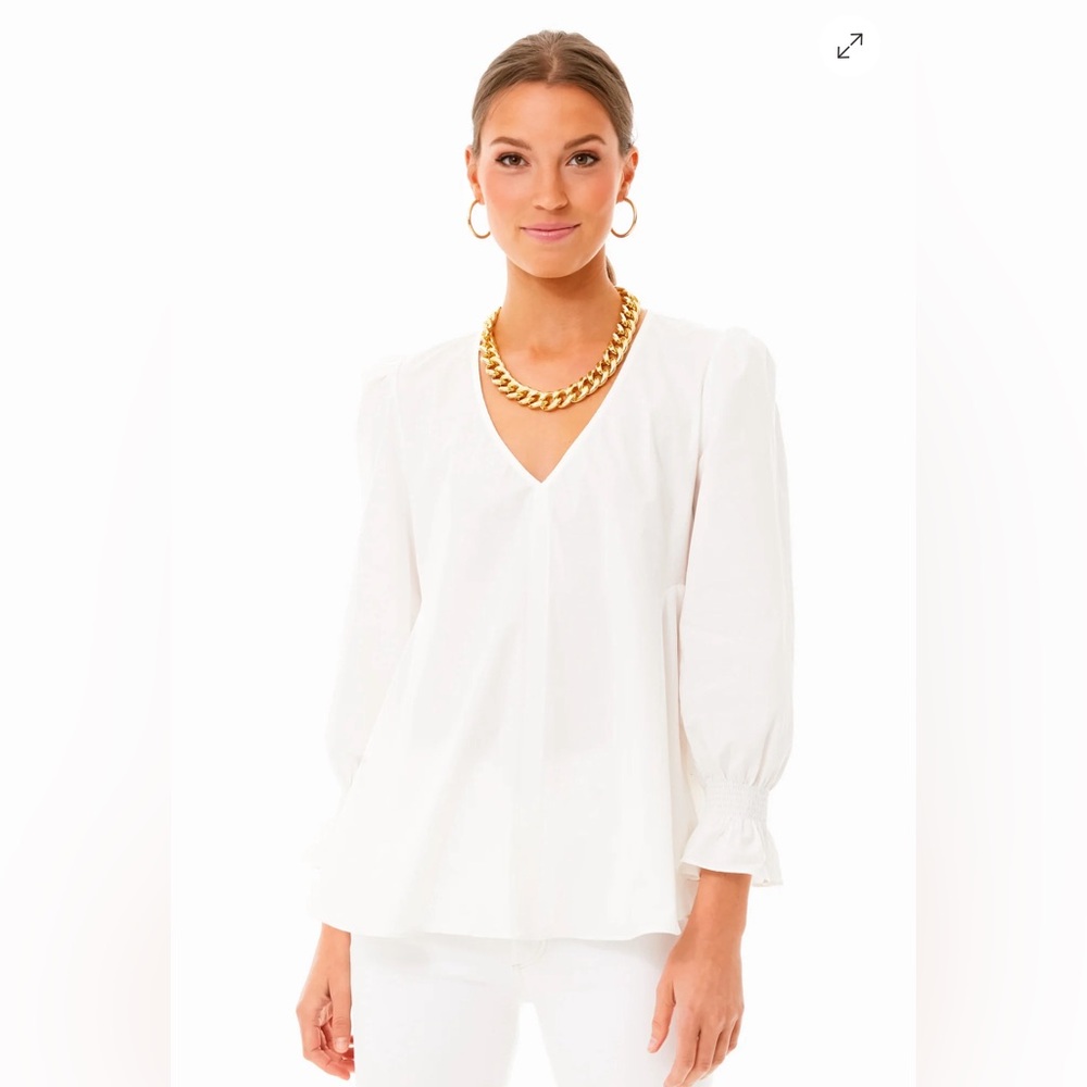 Tuckernuck Pomander Place Easton Blouse XS